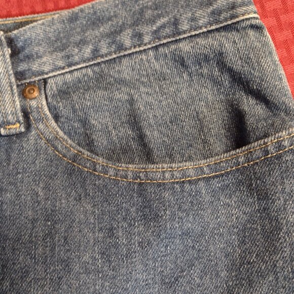 Men’s Wrangler Regular Fit Blue Jeans – Size 50x29 - Picture 7 of 11